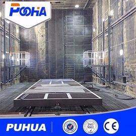 Workpiece Cleaning Abrasive Blast Booth , Industrial Sandblast Cabinet Adjustable Air Flow