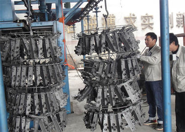 Automatically Hook Type Shot Blasting Machine , Airless Shot Blasting Machine