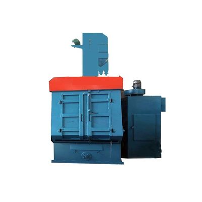 Q32 Crawler Tumble Shot Blasting Machine For Steel Surface Treatment
