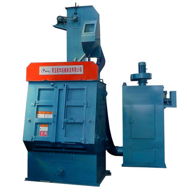 Q32 Crawler Tumble Shot Blasting Machine For Steel Surface Treatment