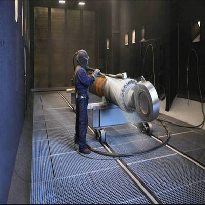 Q26 Series Sand Blasting Room For Steel Structure Cleaning Painting Room Automatic Recycling Sand Blasting Room